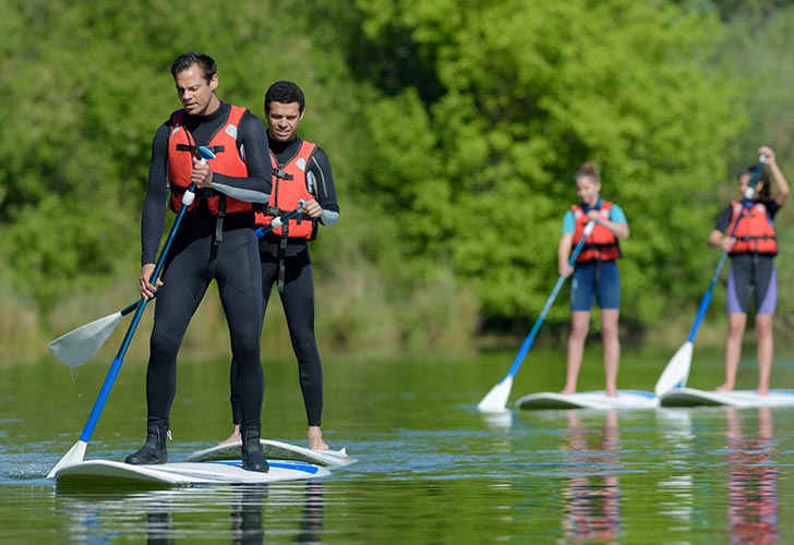 Location de paddle au lac de St Cassien